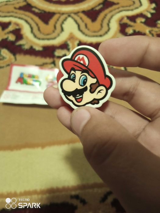 Коллекционный аксессуар из kinder joy корпорация с super Mario 'марио'