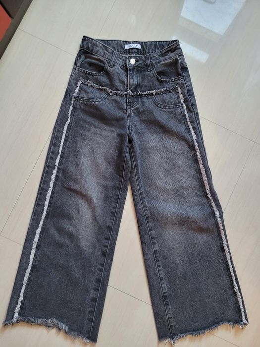 Дънки като нови и нова блузка рр 12г.