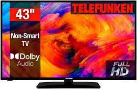 Televizor Telefunken LED 43"(108cm) Full Hd DVBC,CI+ Hd Nou