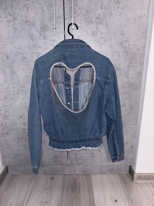 Geaca de blugi model deosebit