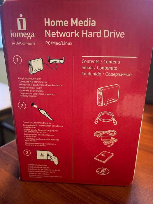 Iomega Home Media-Network Hard Drive 1Tb