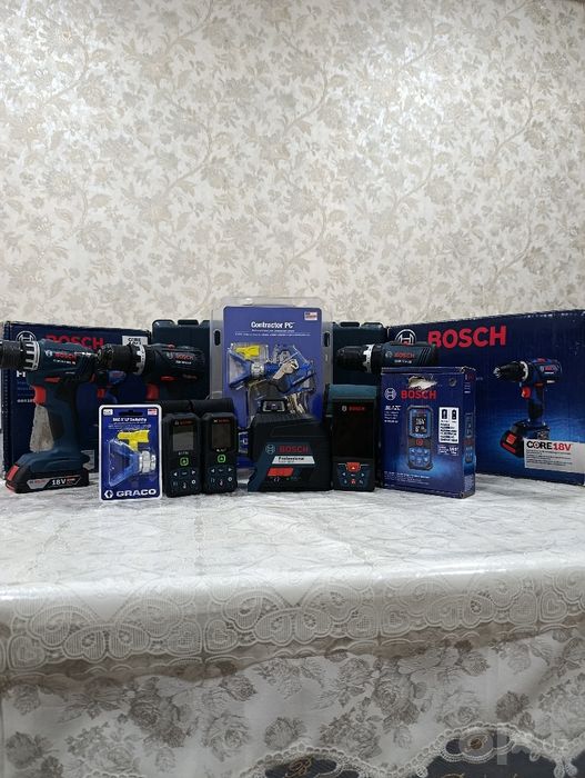 Orginal Bosch va Graco instrumentlar sotamiza Arzon narxda