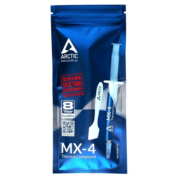 Продам термопасту mx4 4гр