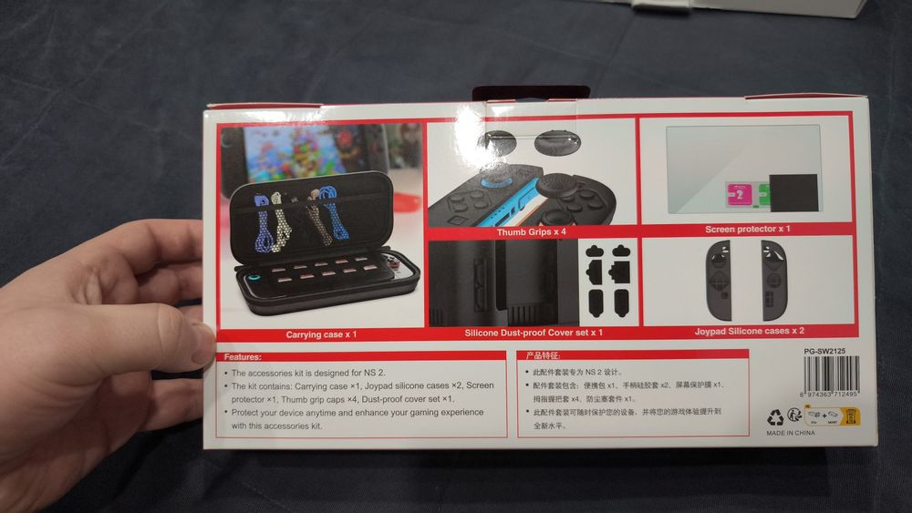 Продам сумку и чехол для Nintendo switch 2