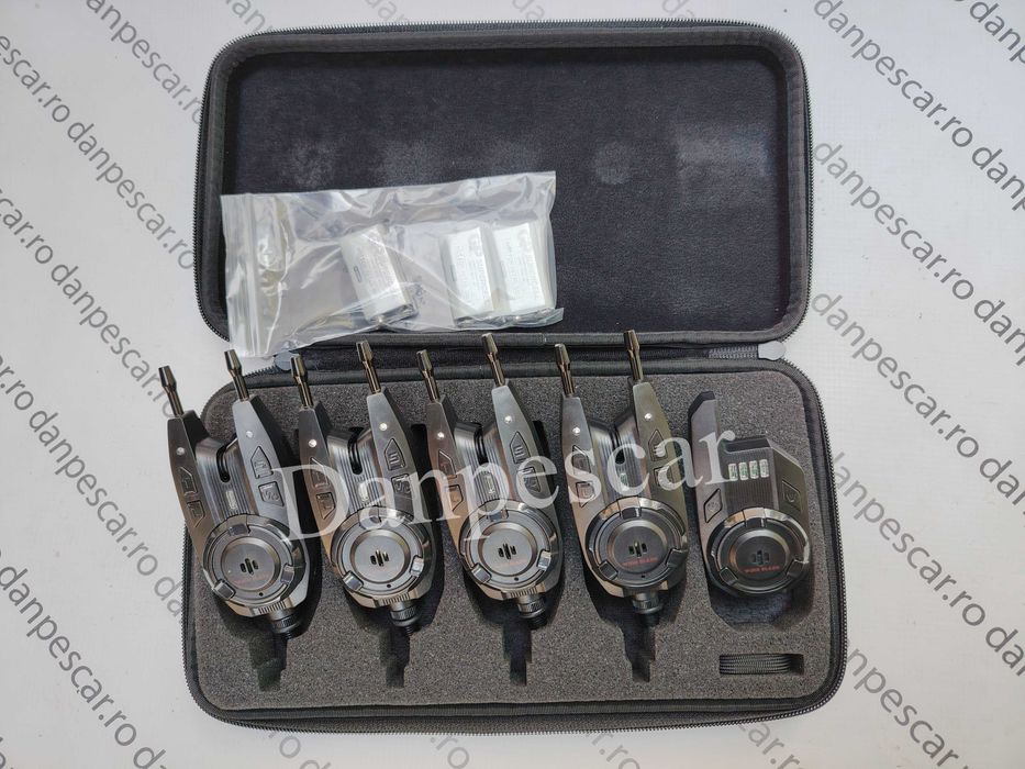 Set 4 Avertizori cu Statie Wind Blade D5-W cu snag bar si lumina vaghe