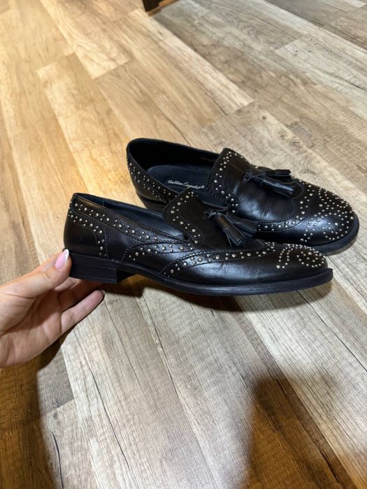 Лоферы кожаные Турция