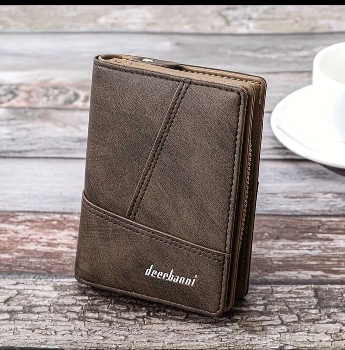 Мъжки Портфейл в Ретро Стил