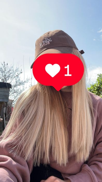 Екстеншън 100% естествена индийска коса