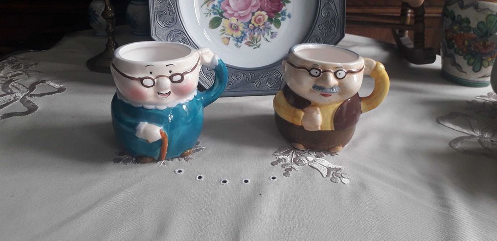 Cani  pereche bunica si bunicul