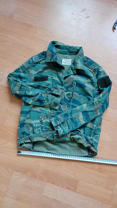 jacheta  denim, unisex, 10-12 ani