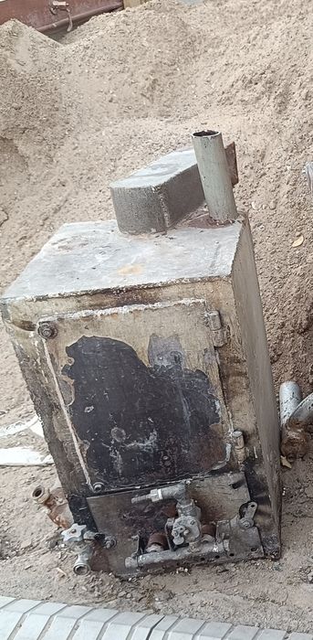 Печь газовая бу в частный дом