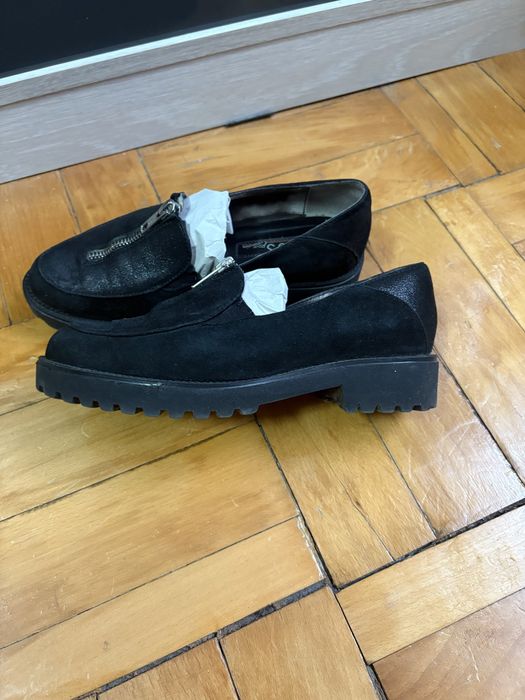 Pantofi aliss collection piele intoarsa