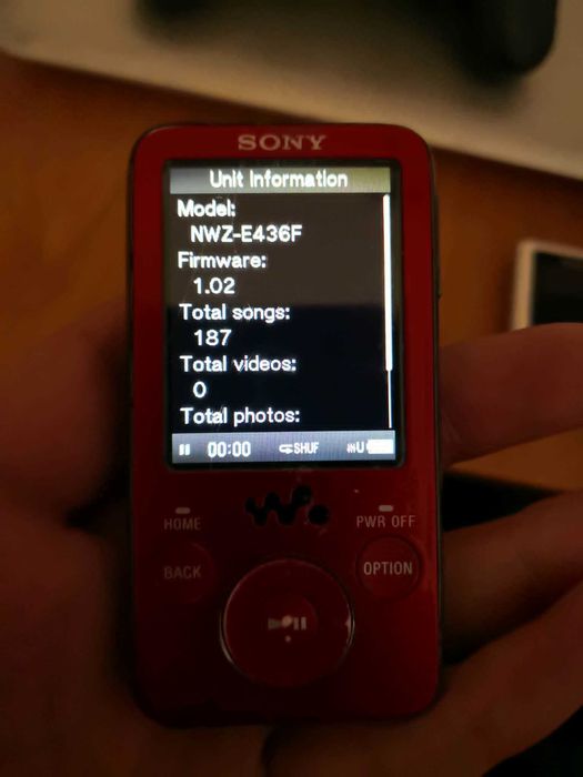 Sony walkman NWZ-E436F