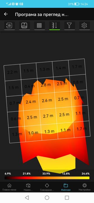 Продавам скенер за метали Conrad GR-3D plus до 3-4 метра нов 2900лв