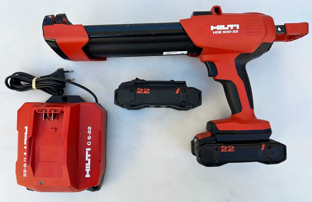 Hilti HDE 500-22  - Акумулаторен уред за двукомпонентно лепило 2025