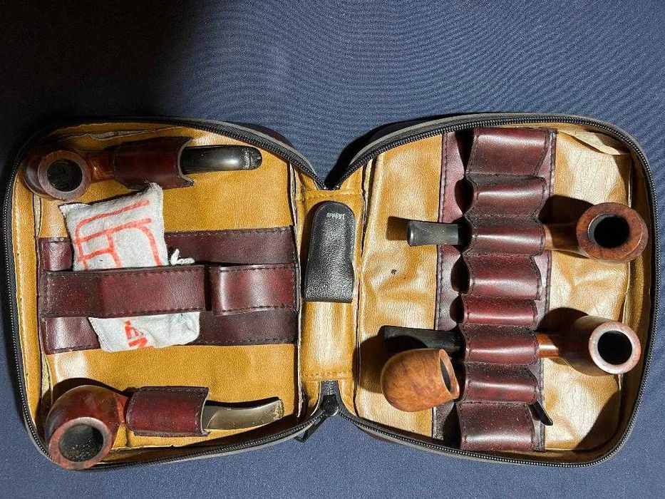 Vand trusa de pipe din diferite esente de lemn