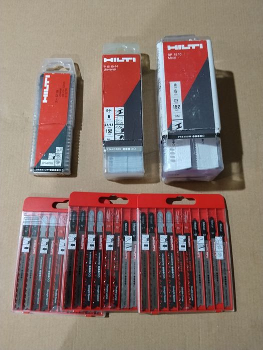 Hilti ножове за саблен трион и зеге