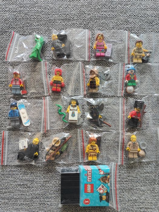 Минифигурки Lego Minifigures Series 1-5