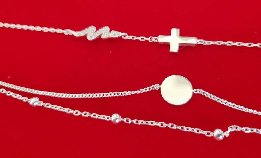 AG84, bratari argint 925,noi/marcate, model superbe