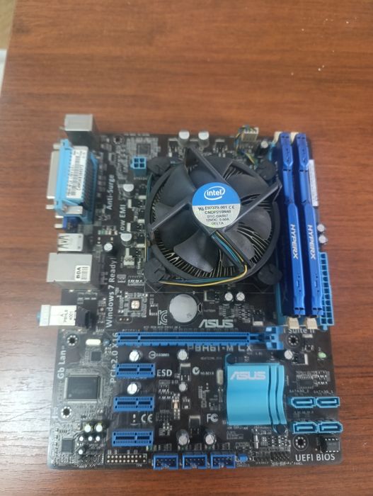 Материнская плата, процессор, озу