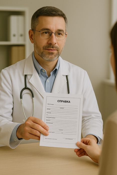 Больничный лист, справки в ВУЗ, школу, колледжа