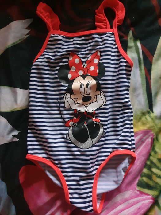 Costum baie fetite cu minnie si prințese Disney ieftine
