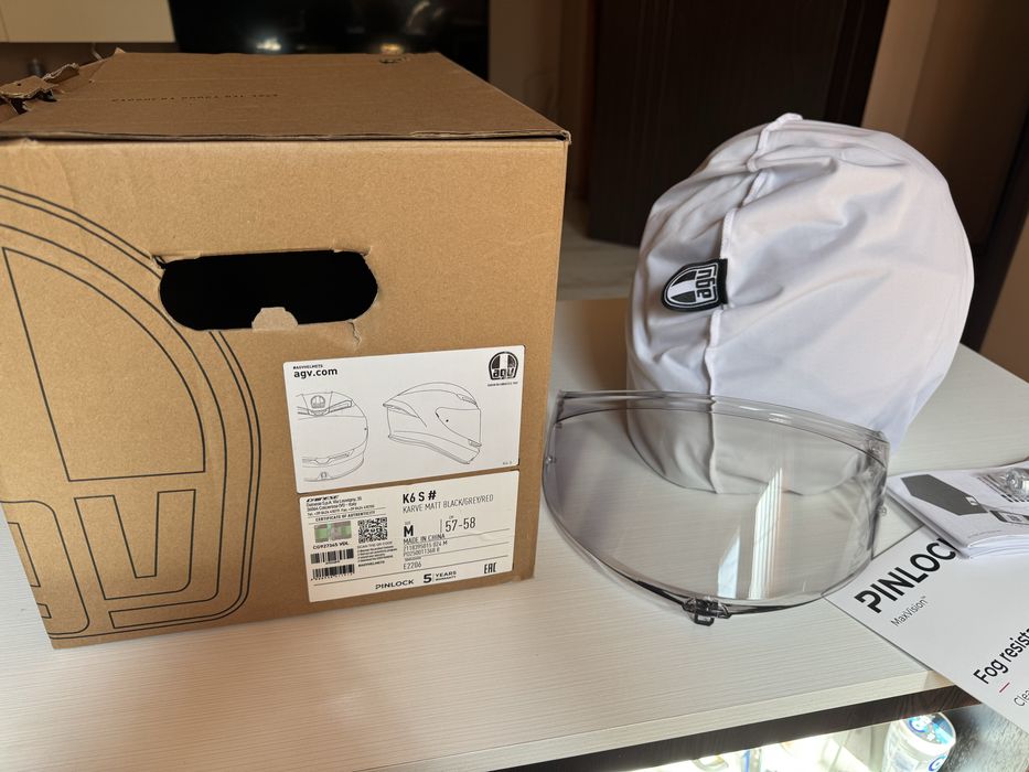 Каска AGV K6s размер M