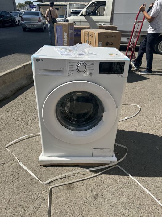 Стиральная машина LG 8,5 кг F2V3GS3W AI DD Inverter Steam+