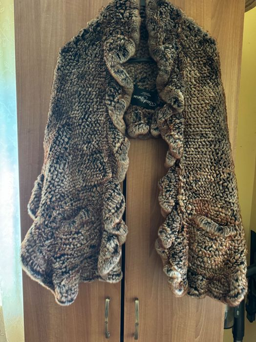 Vesta Blană Naturală Customizata de Bizakis Furs California Cal.1