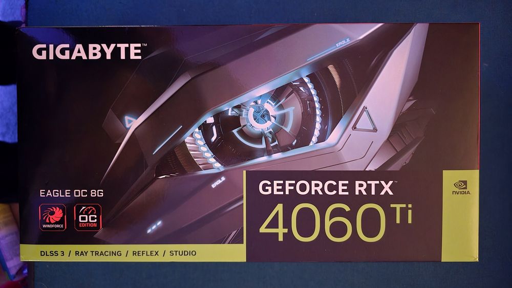 Placa video nVidia Gigabyte 4060Ti, 8GB, garantie