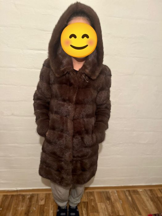 Продам шубу трансформер с капюшоном