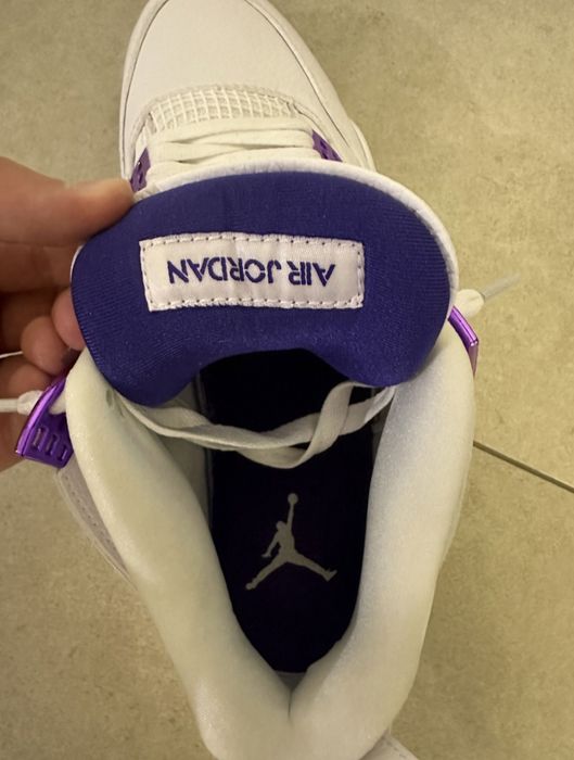 jordan 4 metalic purple