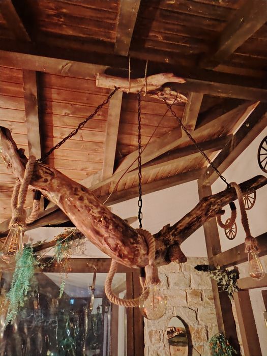 Винтидж пендел,масив, ръчна изработка