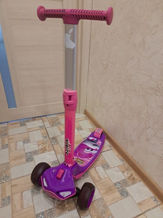 Самокат Super Wings от 3 до 7 лет супер прочный