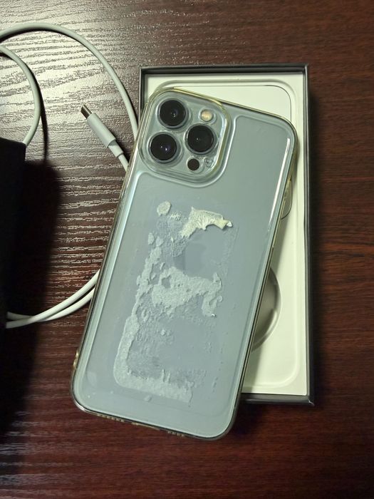 Iphone 13 Pro Max 128GB Sierra Blue, 87% батерия !!ПЕРФЕКТЕН!!