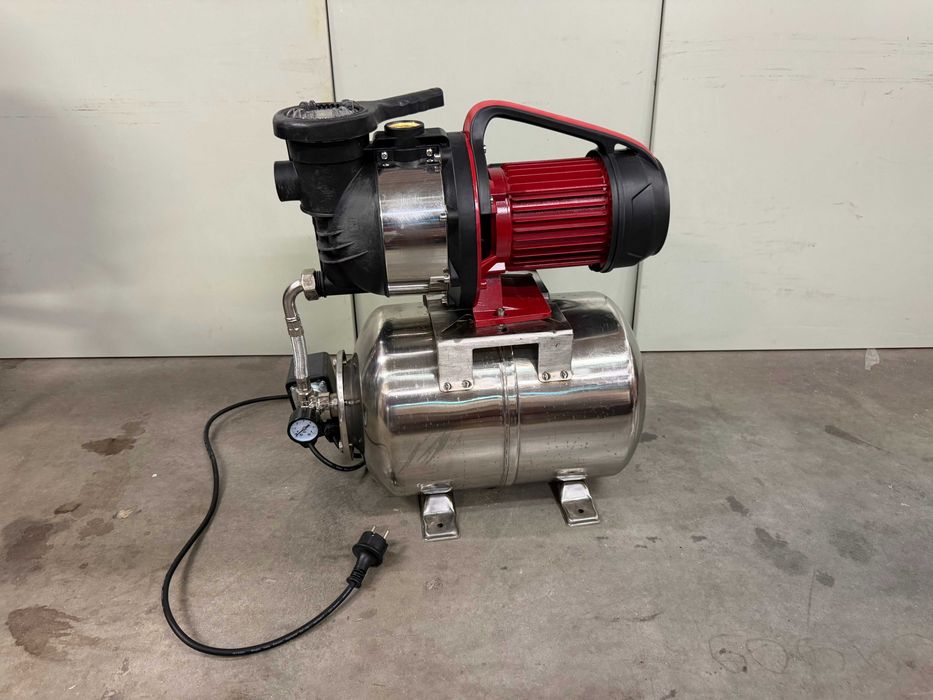 Хидрофор 1300W 1" max 80L/min 3bar 48m Inox+ RD-WP1300S  / Хидрофор 1300W 6000 l/h METABO
