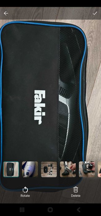 Aspirator portabil auto Fakir