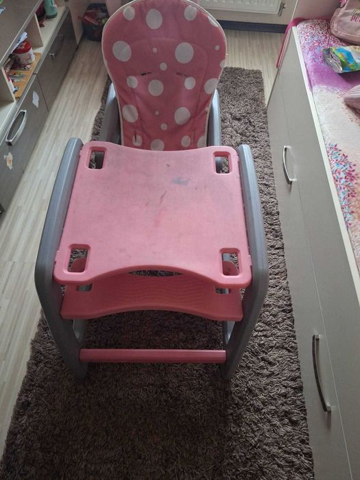 Vand scaun de masa pt copii 2 in 1