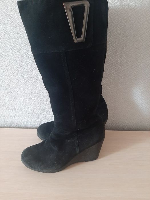 Зимние натуральные сапоги