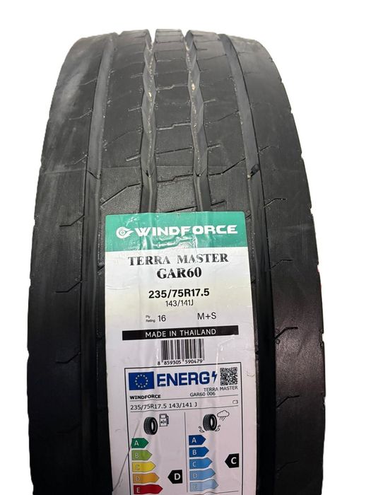 PROMOTIE ANVELOPE NOI 235/75R17.5 143/141J TERRA MASTER GAR60 (DIR+TRAILER REG)