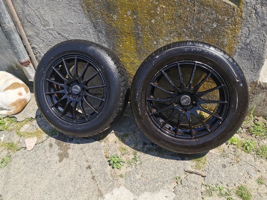 Roti Aliaj MARCA fox pt dacia duster R 17 SET compilet 4 bucati cu cau