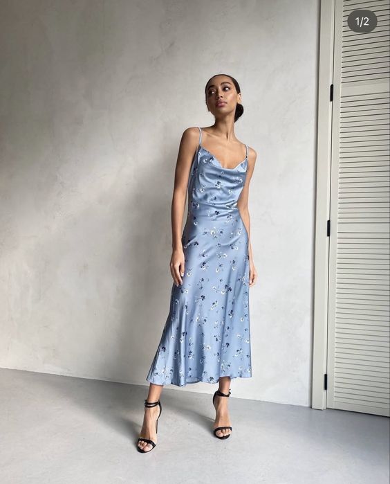 Платье комбинация