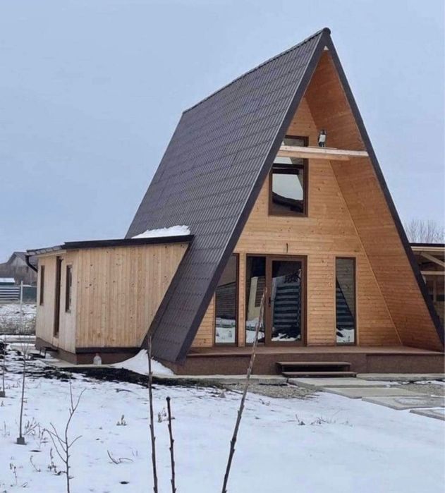 Vând cabane tip A frame