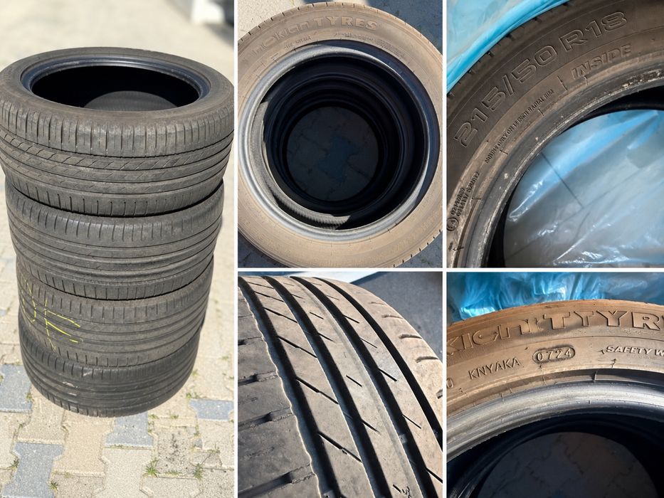 Set 4 anvelope vara Nokian Tyres 215/50 R18 92V - DOT 0724 - Rulate 1 sezon