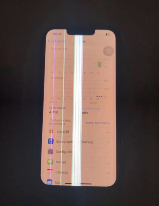 Display iphone 13 original cum se vede