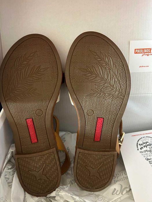 Нови дамски кожени сандали PIKOLINOS  № 36