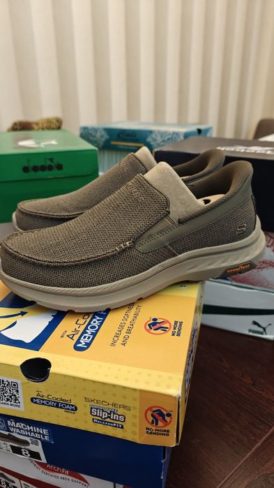 Мокасины Skechers Pollard-Wilfred со скидкой