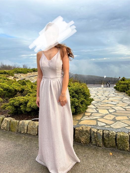 Абитуриентска рокля за кума/сватба/бал/дълга/официална/повод