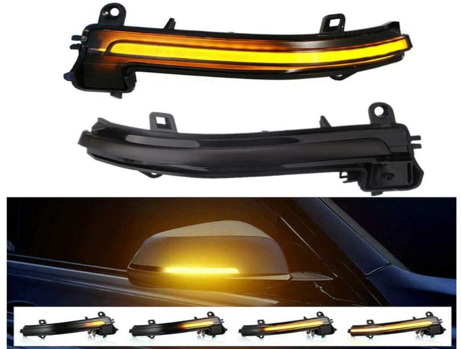 Бягащи мигачи за огледало за BMW F30 / F20
