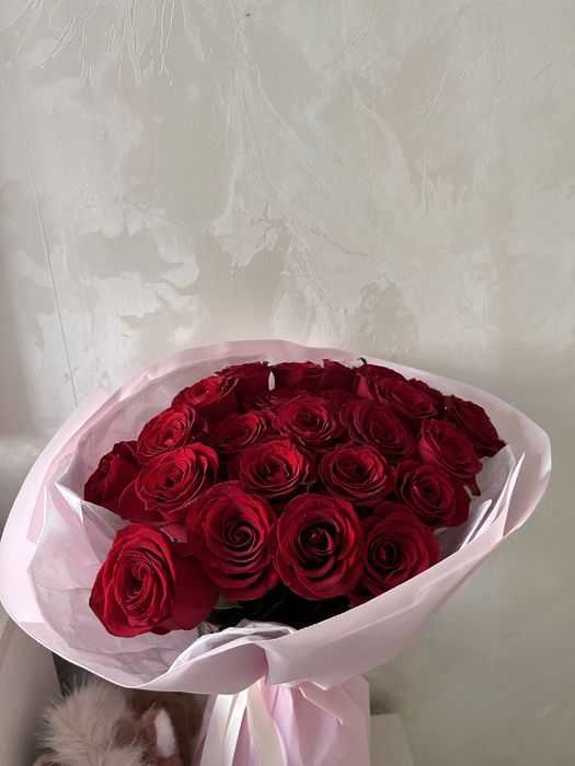 Букет из красных роз